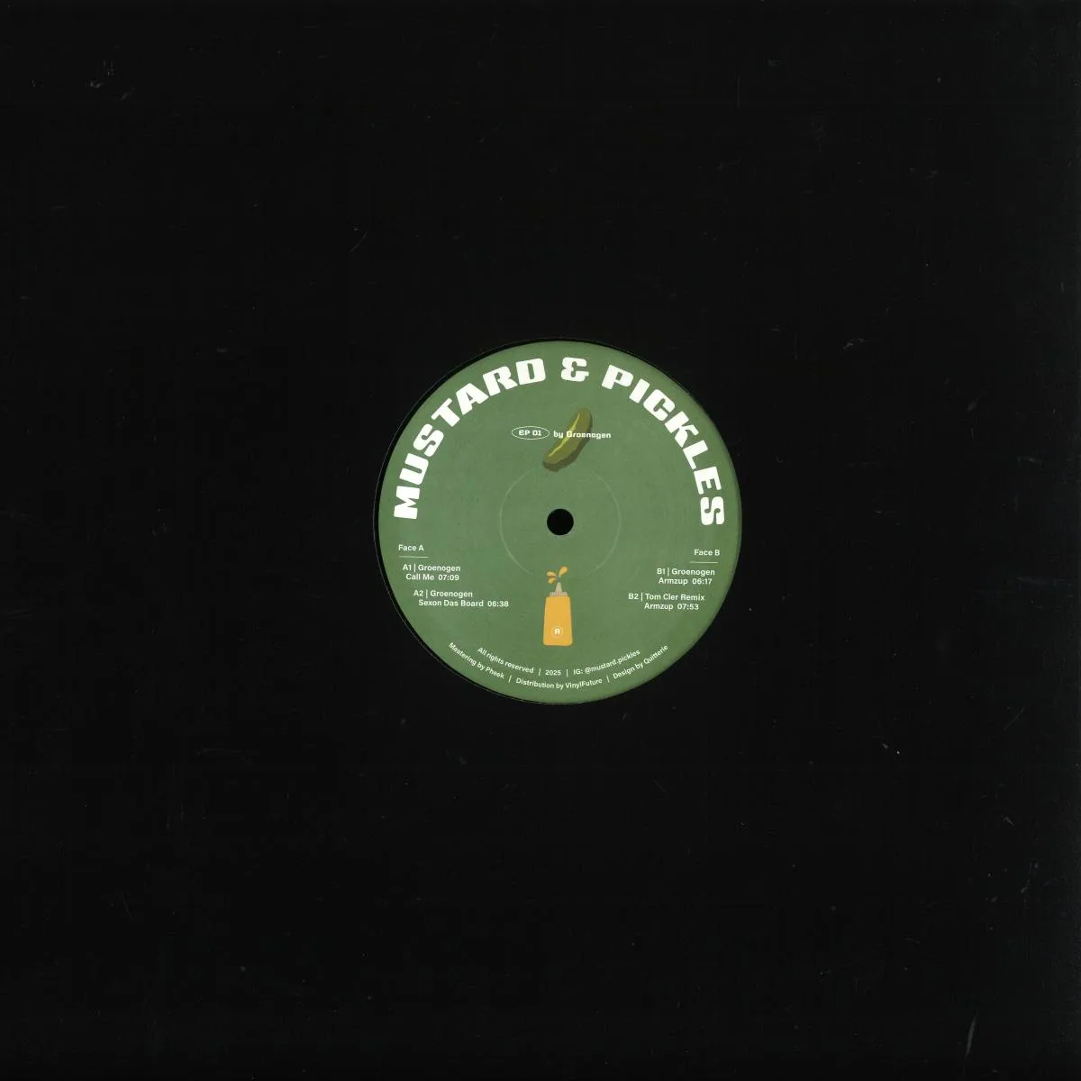 Back cover — Groenogen — Dip Me Tender EP