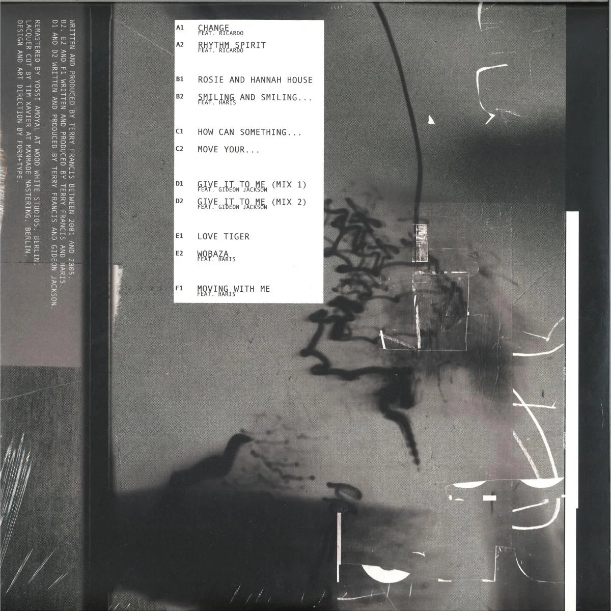 Back cover — Terry Francis — Digitec