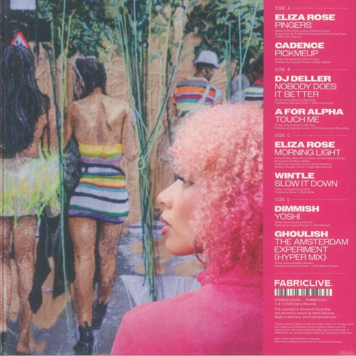 Обратная сторона обложки — Eliza Rose — FABRICLIVE. presents Eliza Rose (2x12")
