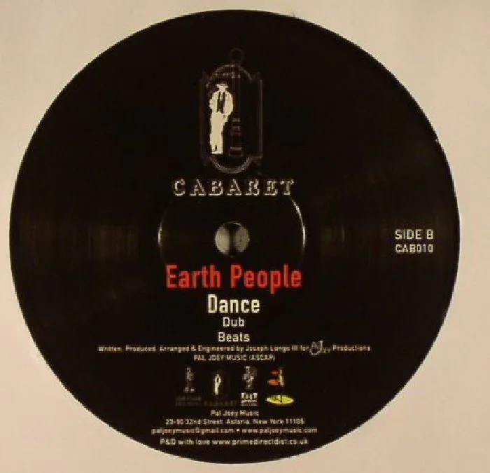Обратная сторона обложки — EARTH PEOPLE — Dance