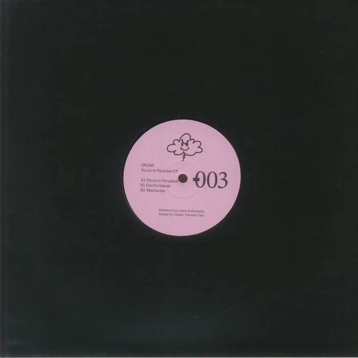 Back cover — DRONE — Stuck In Paradise EP