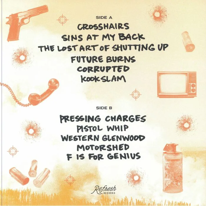 Back cover — TOTALLY SLOW — The Darkness Intercepts