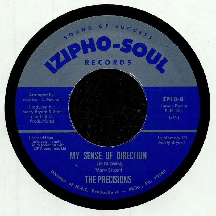 Back cover — The PRECISIONS — Take A Good Look