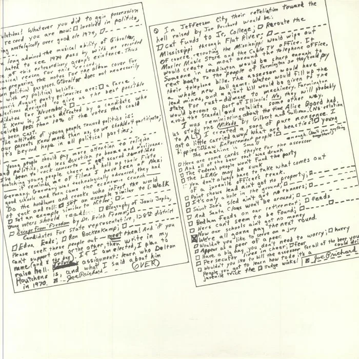 Joe PRICHARD & GIBRALTER — Joe Prichard & Gibraltar