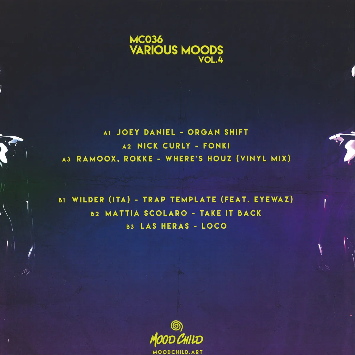Обратная сторона обложки — Various — Various Moods Vol. 4