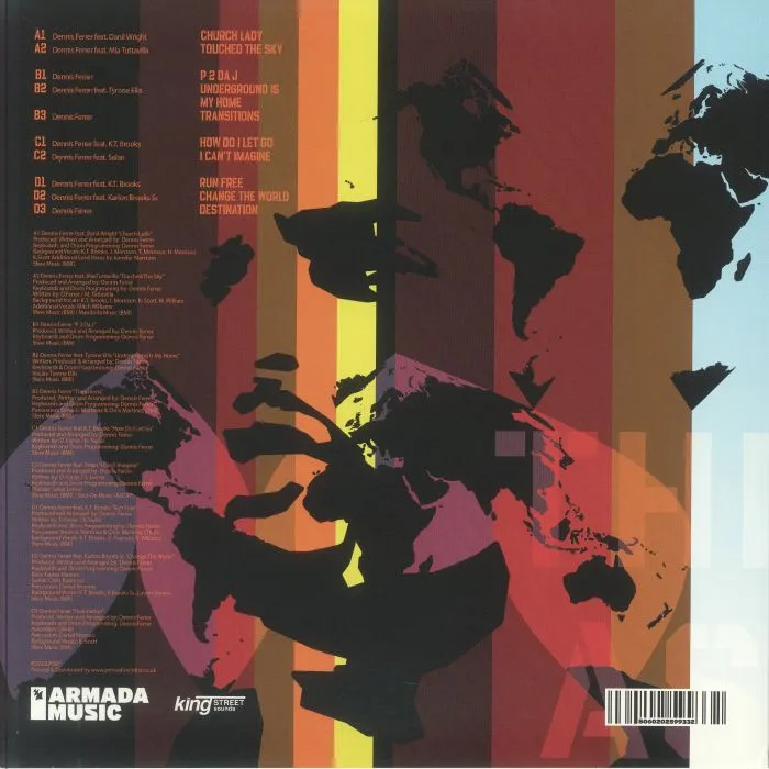 Back cover — Dennis Ferrer — The World As I See It LP 2x12"