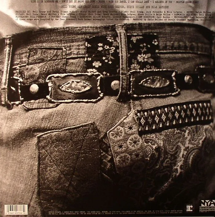 Back cover — Neil YOUNG — After The Gold Rush