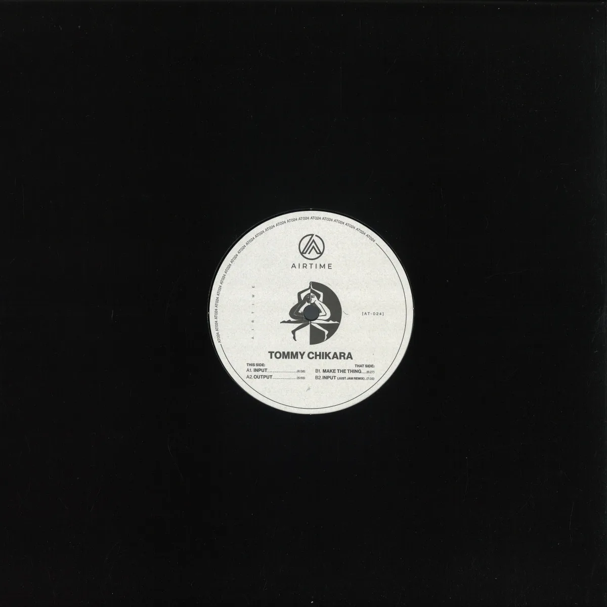 Back cover — Tommy Chikara — Input EP