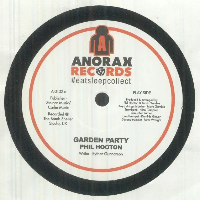PHIL HOOTON — GARDEN PARTY (7")