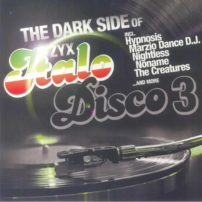 Лицевая сторона обложки — VARIOUS — The Dark Side Of Italo Disco 3