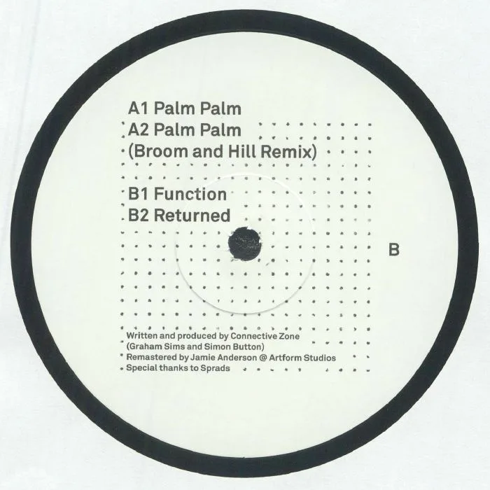 Обратная сторона обложки — CONNECTIVE ZONE — Palm Palm (Remastered Edition)