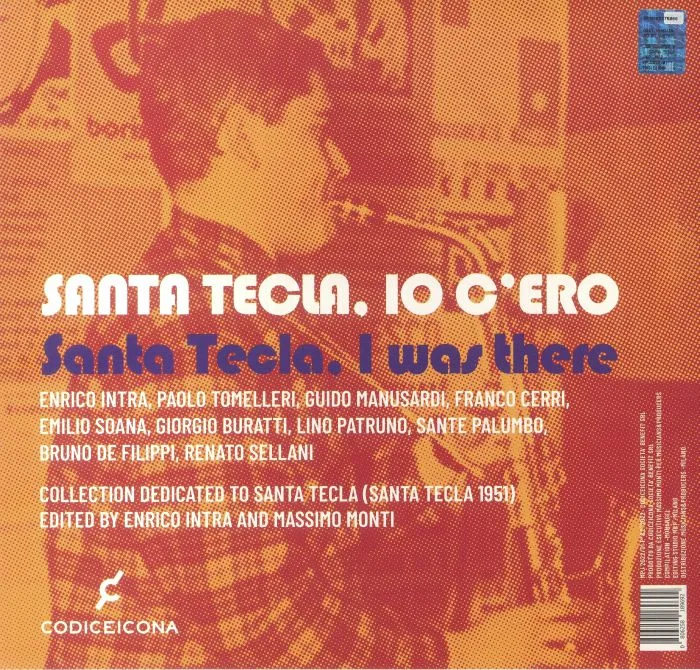 Обратная сторона обложки — VARIOUS — Santa Tecla Io C'ero