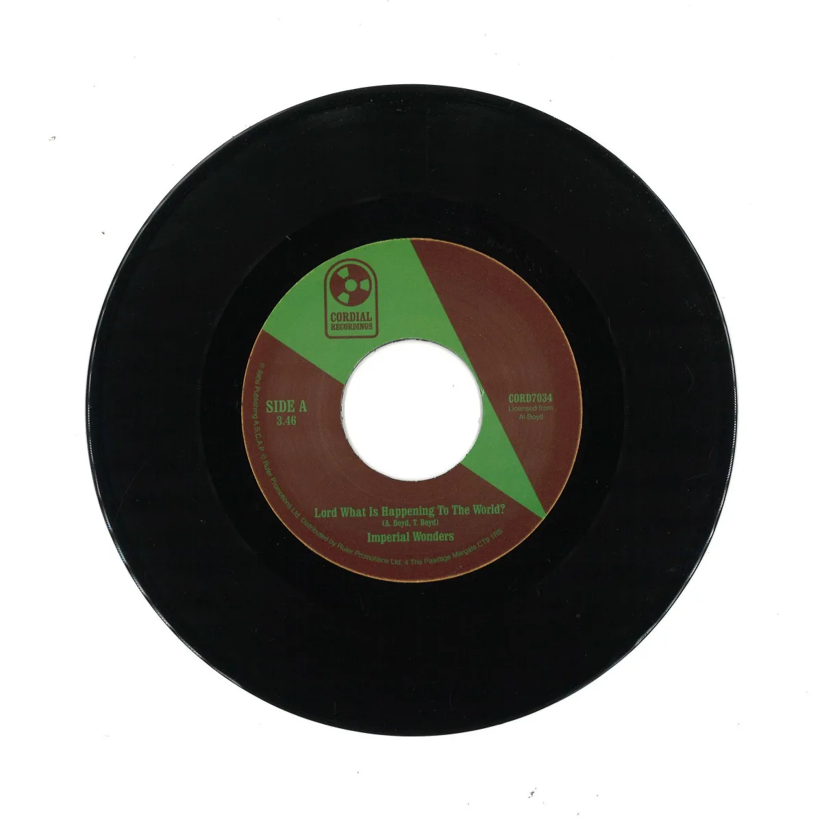 Imperial Wonders — Lord What Is Happening to the World? / I'll Never Go Looking For Love