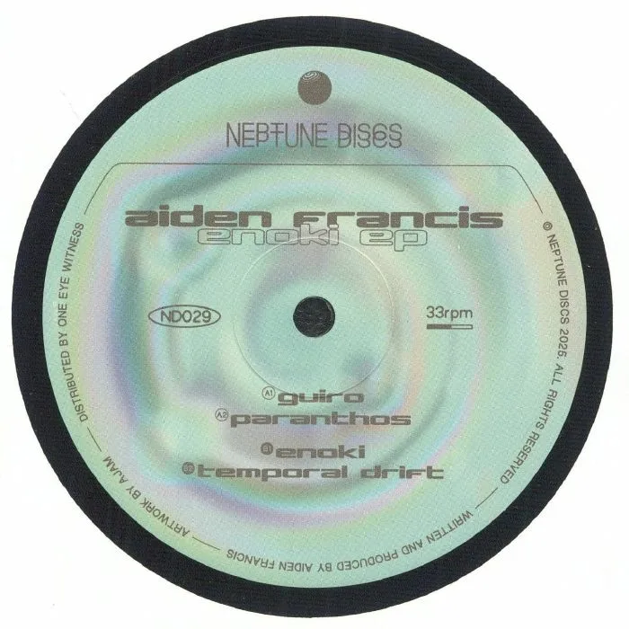 Front cover — Aiden FRANCIS — Enoki EP