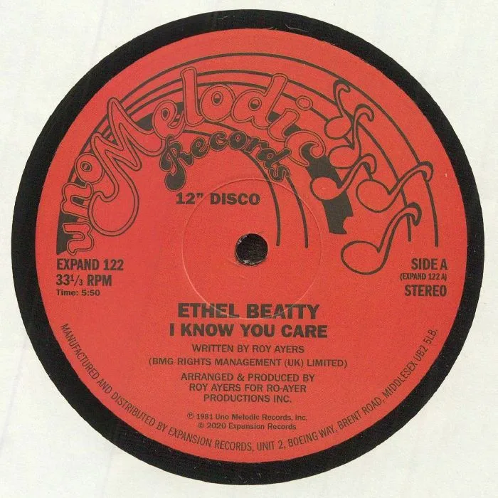 Ethel BEATTY — I Know You Care (reissue)