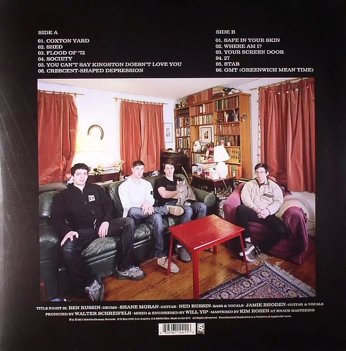 Back cover — TITLE FIGHT — Shed
