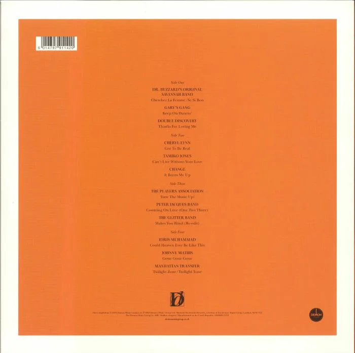 Back cover — VARIOUS — Disco Discharge: Classic Disco