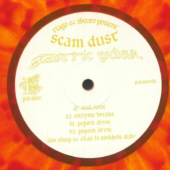 Обратная сторона обложки — SCAM DUST — Gastric Pulse
