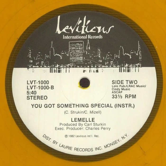 Back cover — LEMELLE — You Got Something Special (reissue)