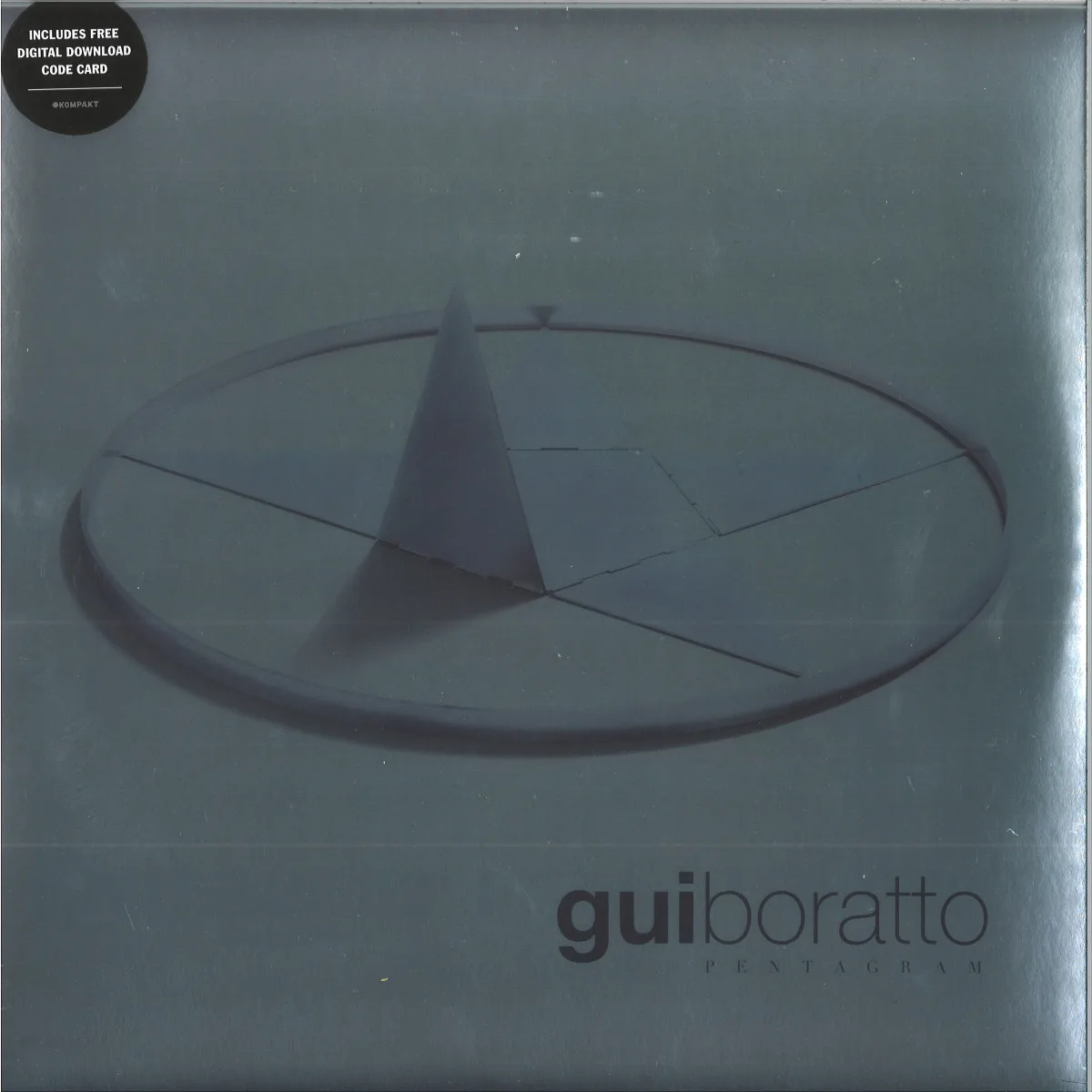 Front cover — Gui Boratto — Pentagram LP 2x12"