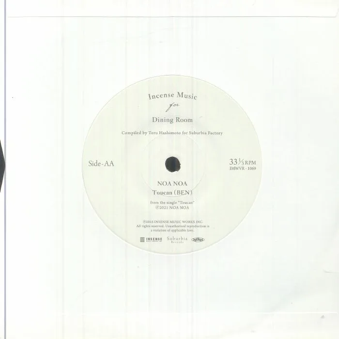 Back cover — YAKENOHARA / NOA NOA — Peace Piece