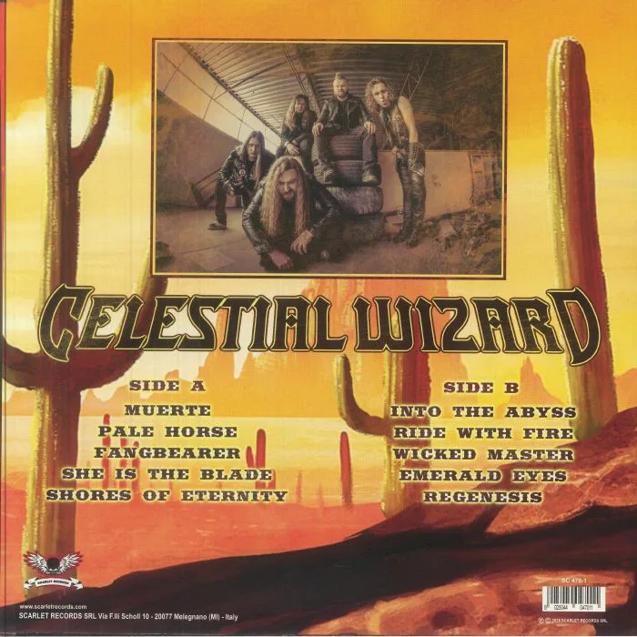 Обратная сторона обложки — CELESTIAL WIZARD — Regenesis