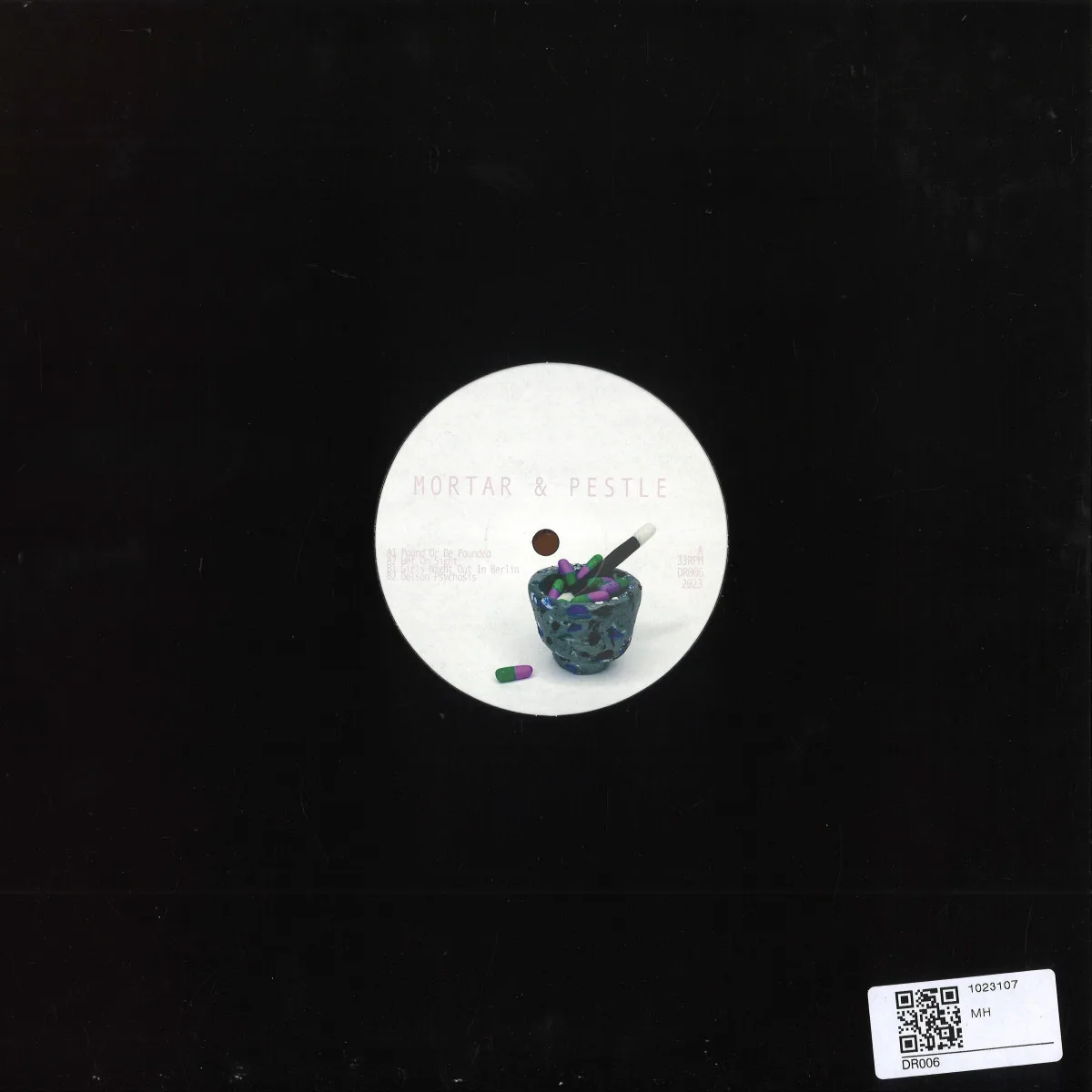 Back cover — Mortar&Pestle — EP