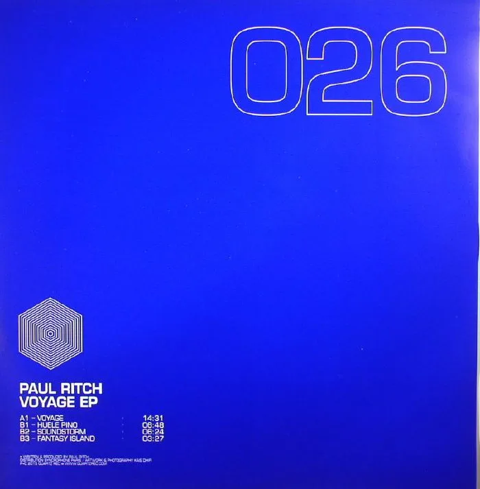 Лицевая сторона обложки — Paul RITCH — Voyage EP