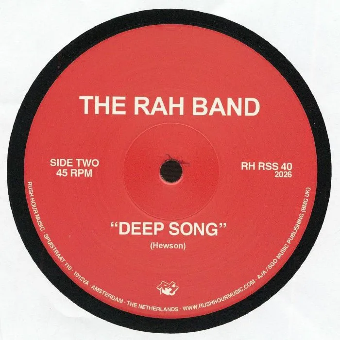 Back cover — The RAH BAND — Rising Star