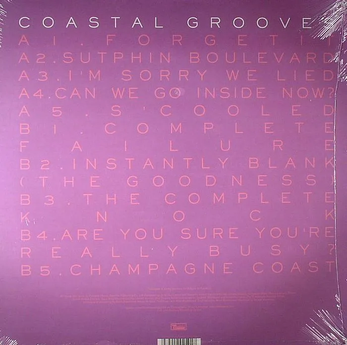 Обратная сторона обложки — BLOOD ORANGE — Coastal Grooves