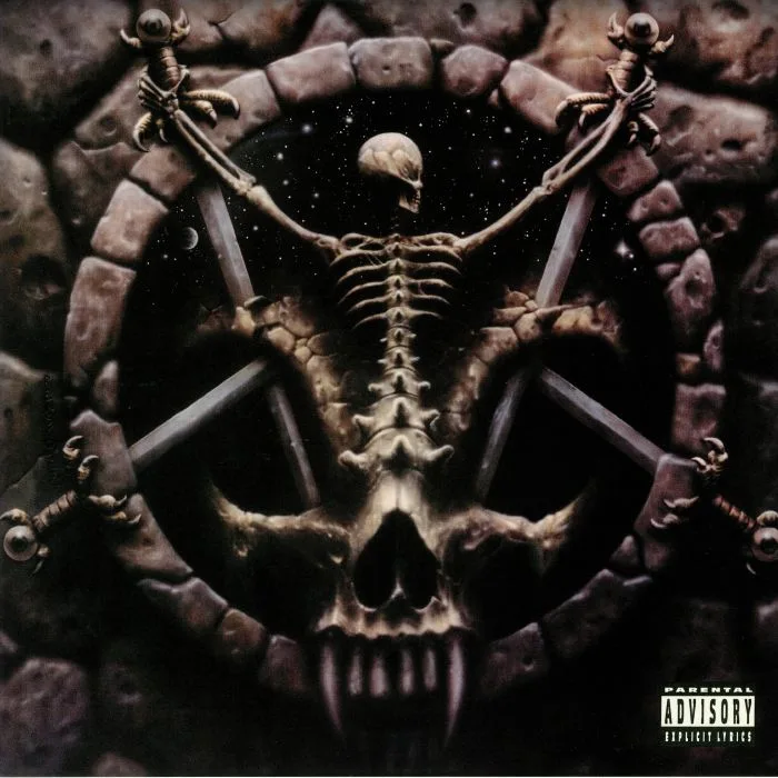 Лицевая сторона обложки — SLAYER — Divine Intervention