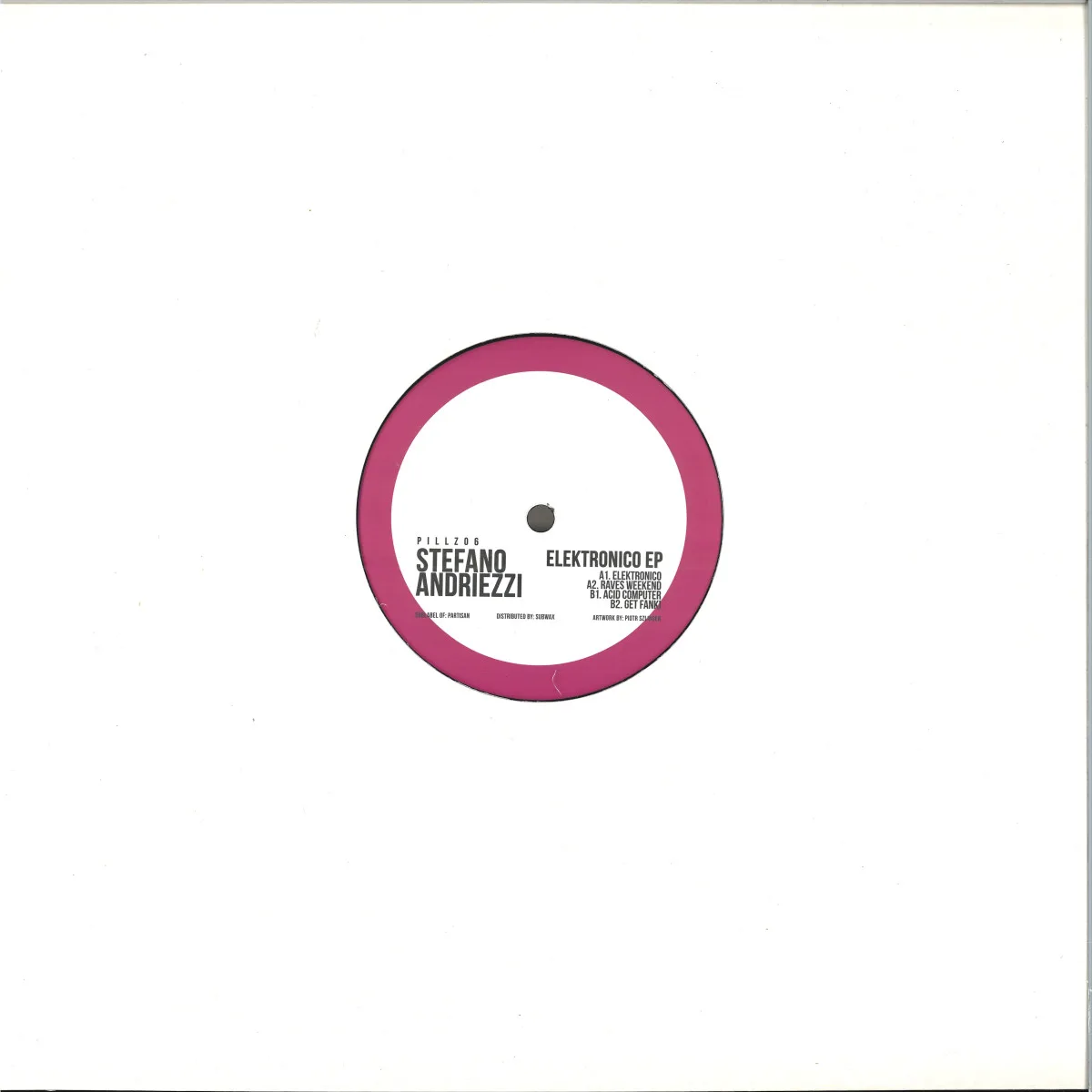 Back cover — Stefano Andriezzi — Elektronico EP