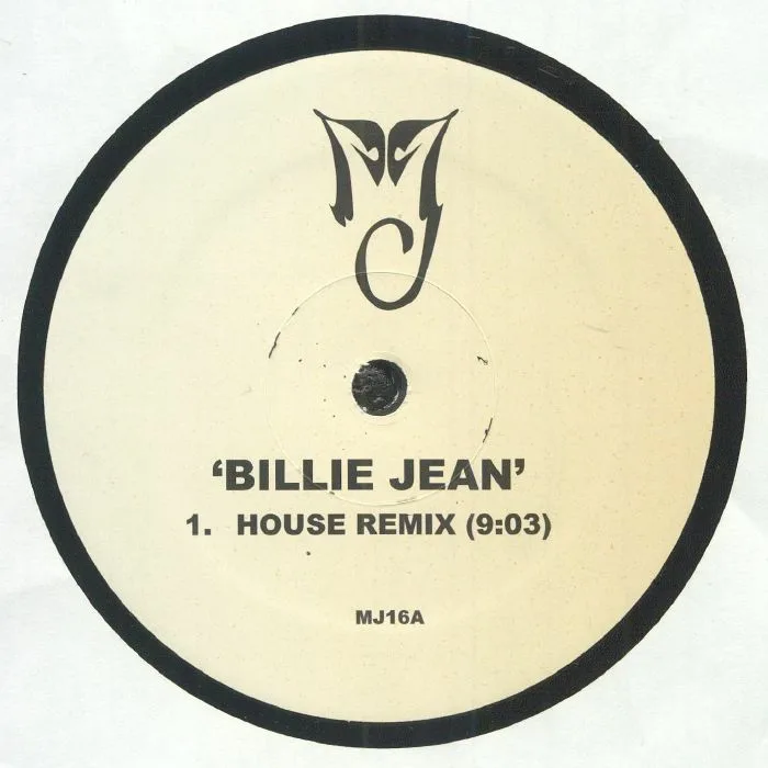 Лицевая сторона обложки — MJ — Billie Jean