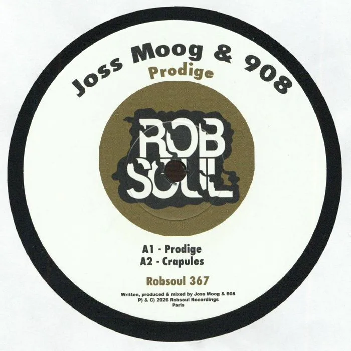 Front cover — Joss MOOG / 908 — Prodige EP