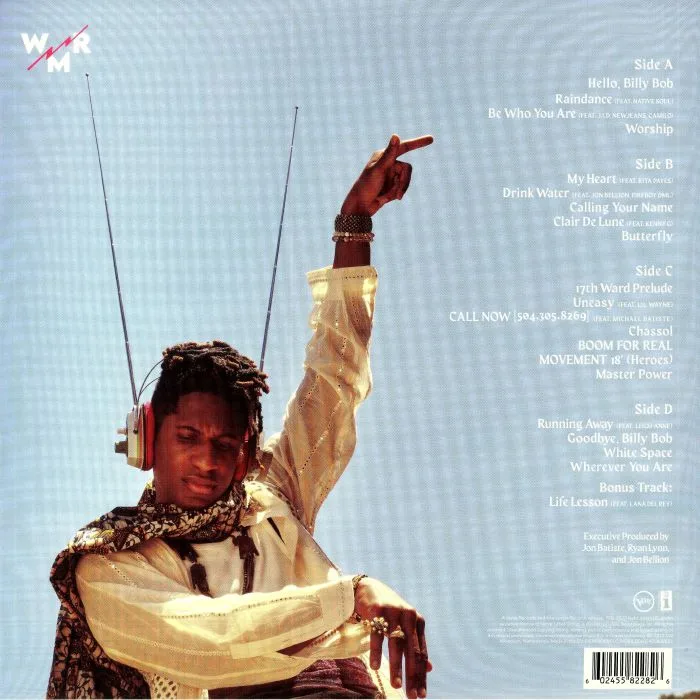 Back cover — Jon BATISTE — World Music Radio