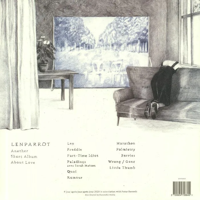 Обратная сторона обложки — LENPARROT — Another Short Album About Love