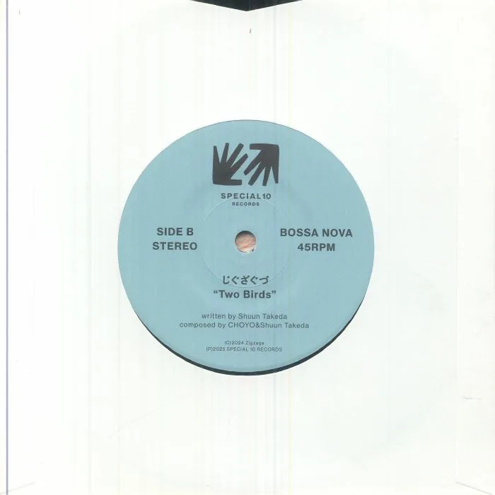 Back cover — ZIGZAG — Sayonara Erika