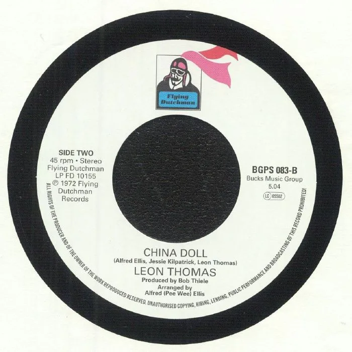 Back cover — Leon THOMAS — Just In Time To See The Sun