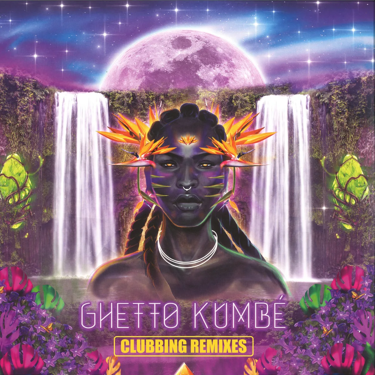 Обратная сторона обложки — Ghetto Kumbé — Ghetto Kumbé Clubbing Remixes 2x12"