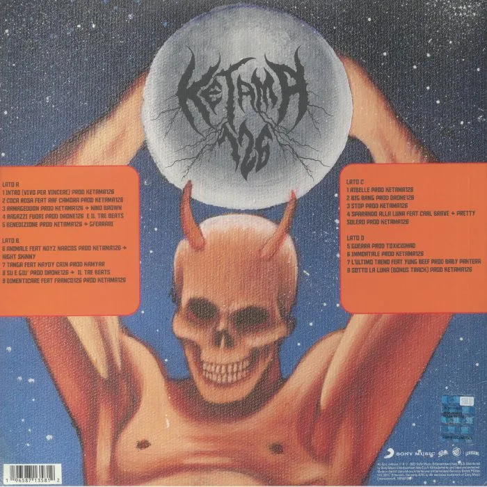 Back cover — KETAMA126 — Armageddon