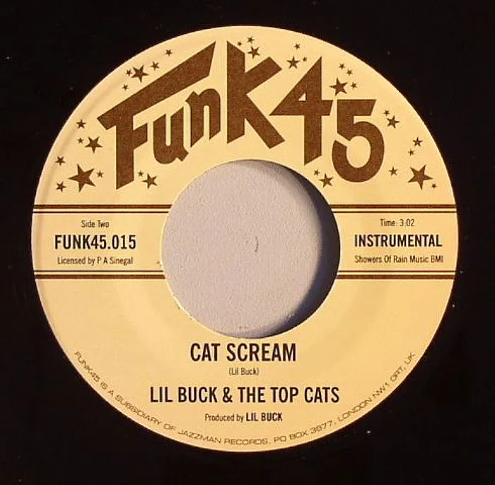 Back cover — LIL BUCK & THE TOP CATS — Monkey In A Sack