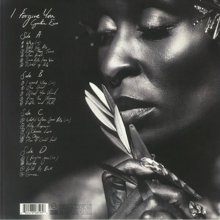 Back cover — Cynthia ERIVO — I Forgive You