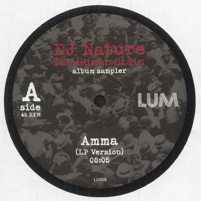Лицевая сторона обложки — DJ NATURE — LP Sampler