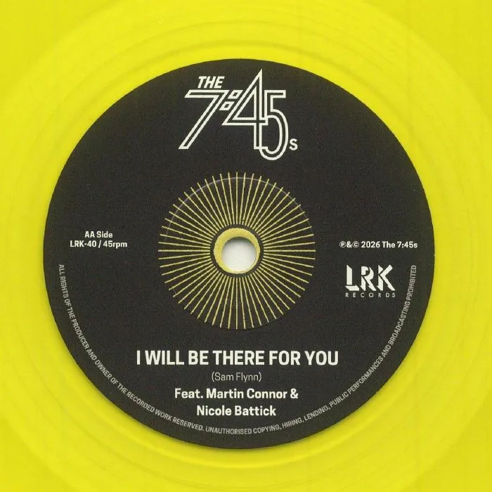 Back cover — The 7 45S — I'll Be Fine