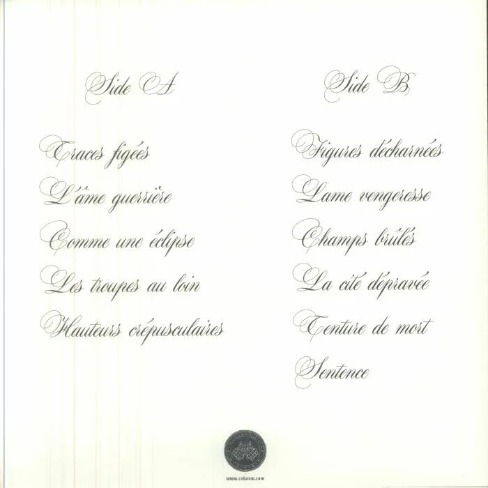 Back cover — DUELLISTE — Duelliste