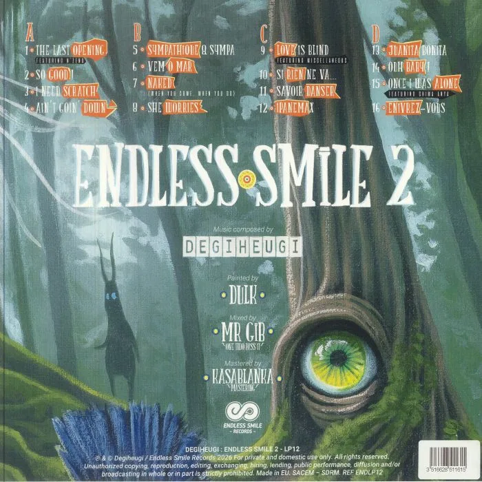 Back cover — DEGIHEUGI — Endless Smile 2