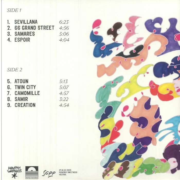 Back cover — RABBATH ELECTRIC ORCHESTRA — Amall