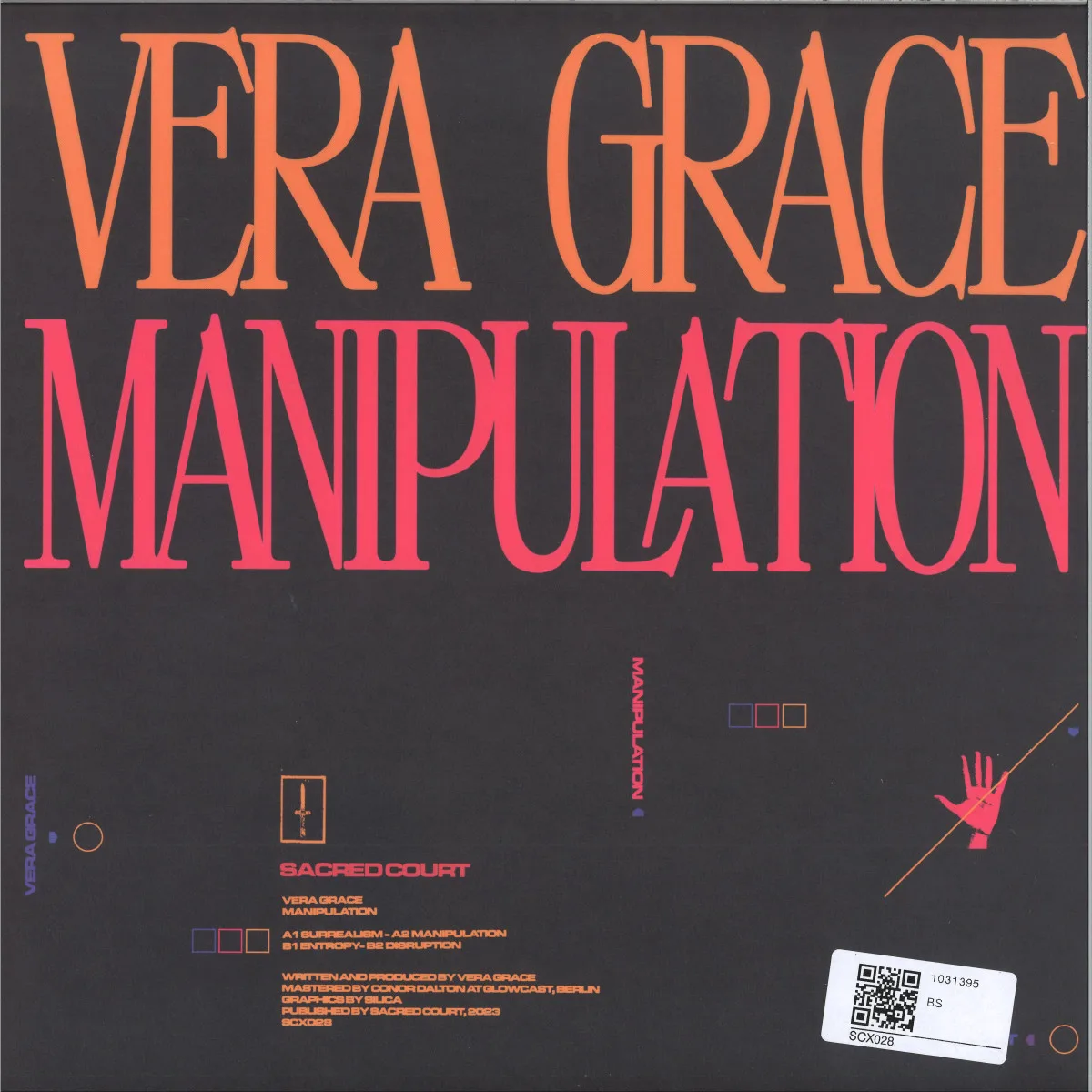 Обратная сторона обложки — Vera Grace — Manipulation EP