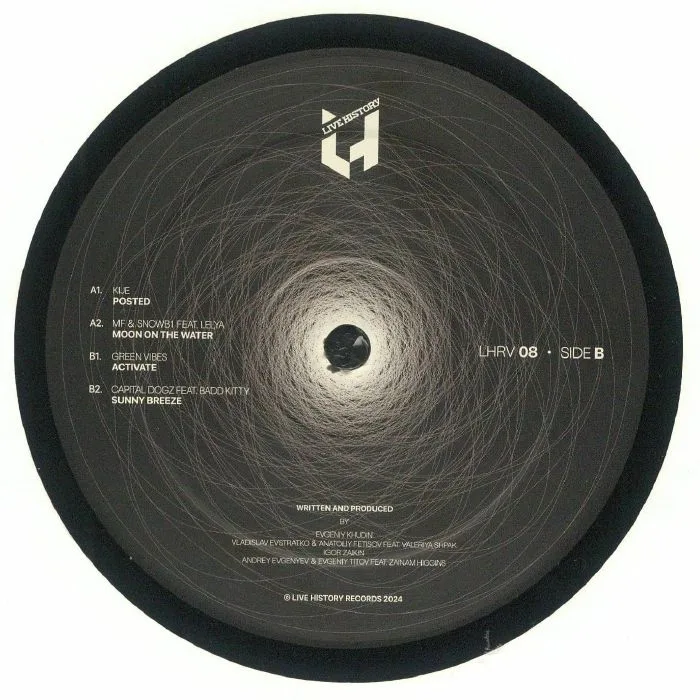 Back cover — KIJE / MF / SNOWB1 / GREEN VIBES / CAPITAL DOGZ — LHRV 08