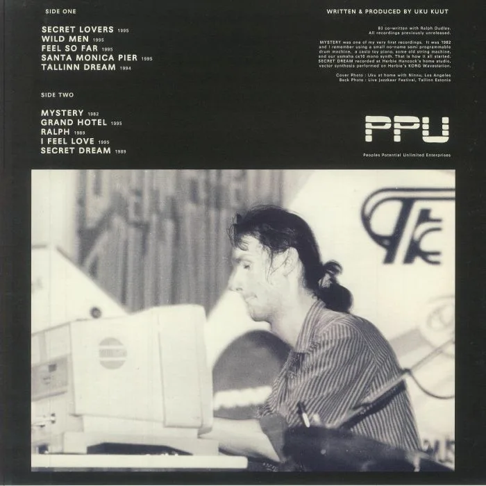 Back cover — UKU KUUT — Grand Hotel (White Label Edition)